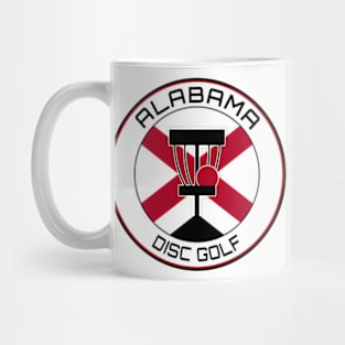 Alabama Disc Golf State Flag Mug